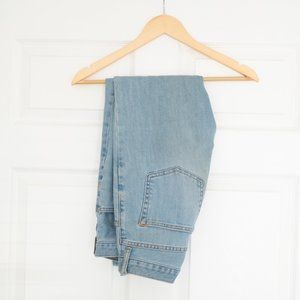 Everlane high rise, straight leg jeans